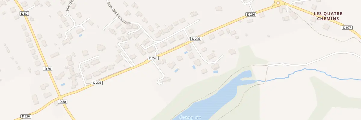 Plan du 26 Rue du Cap de l’Estang à Naucelle