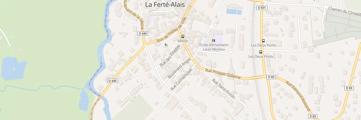 Plan du 19 Rue Saint Firmin à La Ferté-Alais