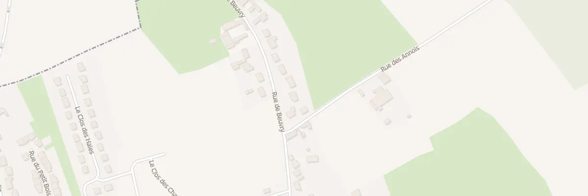 Plan du 12 Rue de Beuvry à Wardrecques