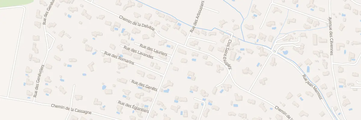 Plan du 216 Rue Marcel Pagnol à Villemoustaussou