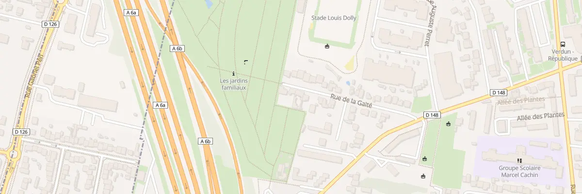 Plan du 31 Rue de la Gaité à Villejuif