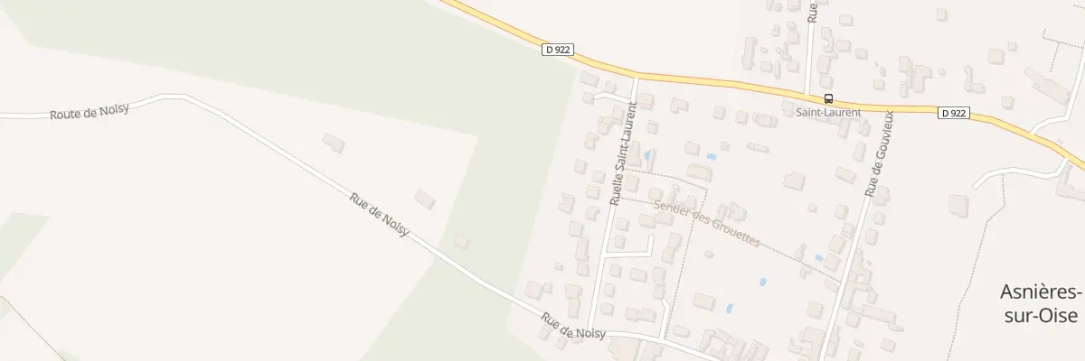 Plan du 18 Rle Saint Laurent à Asnières-sur-Oise