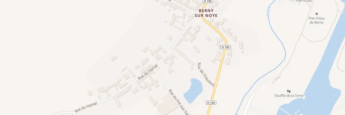 Plan du 7 Rue du Hamel à Ailly-sur-Noye