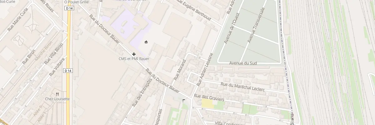 Plan du 12B Rue Morand à Saint-Ouen-sur-Seine