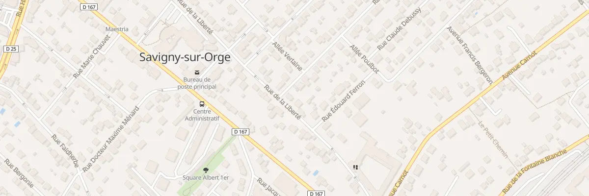 Plan du 10 Rue de la Liberte à Savigny-sur-Orge
