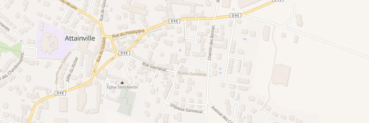 Plan du 17 Rue Ganneval à Attainville