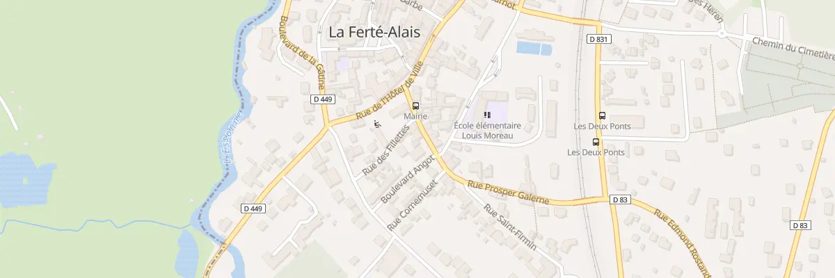 Plan du 21 Rue Saint Firmin à La Ferté-Alais