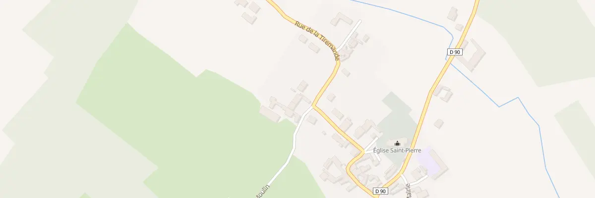 Plan du 5 Rue de la Tiremande à Ligny-lès-Aire