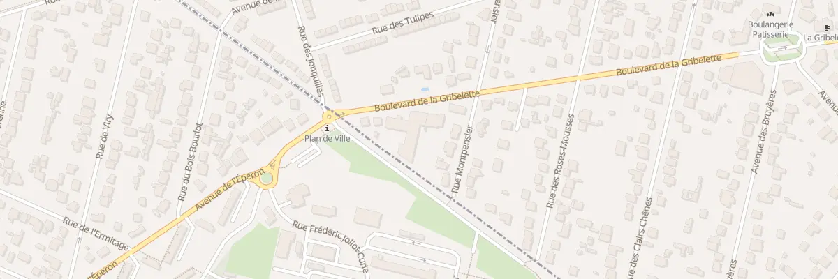 Plan du 6B Bd de la Gribelette à Morsang-sur-Orge