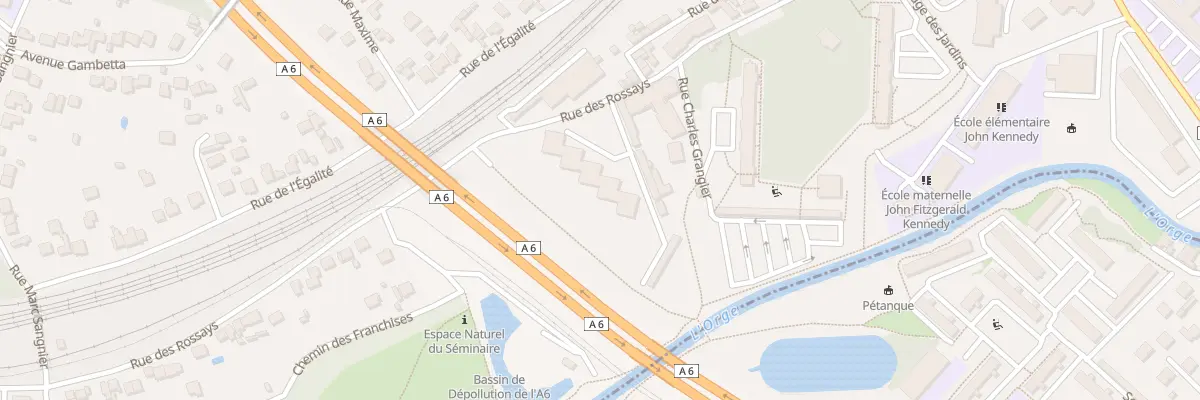 Plan du 29 Rue des Rossays à Savigny-sur-Orge