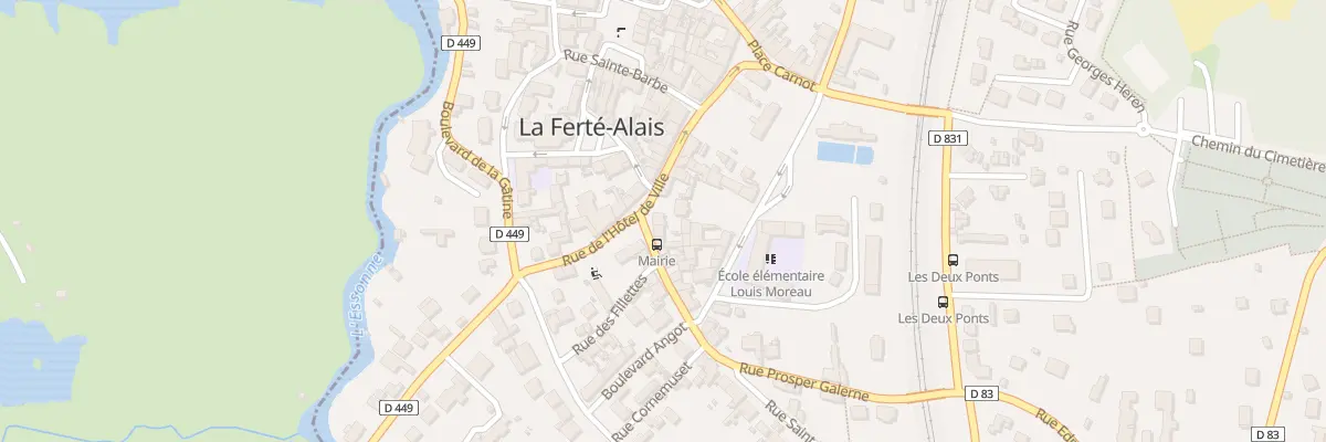 Plan du 6B Rue de l’Hôtel de Ville à La Ferté-Alais