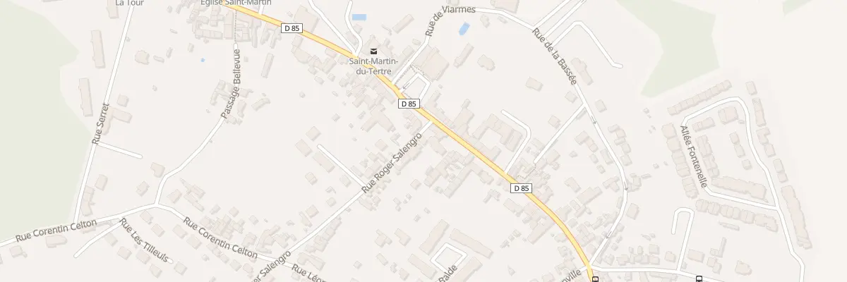 Plan du 1 Rue Roger Salengro à Saint-Martin-du-Tertre