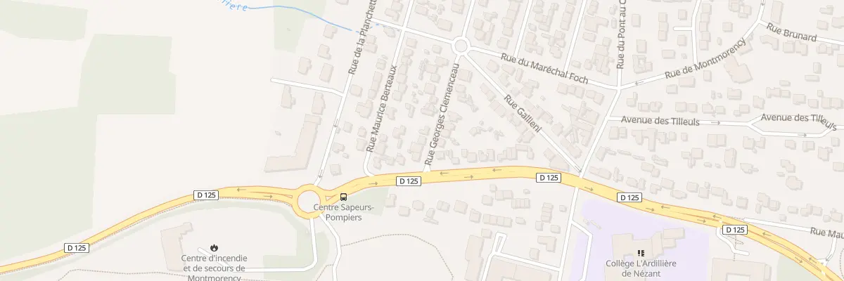 Plan du 5 Rue Georges Clémenceau à Saint-Brice-sous-Forêt