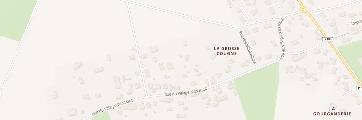 Plan du 38 Rue du Village d’En Haut à Saint-Doulchard