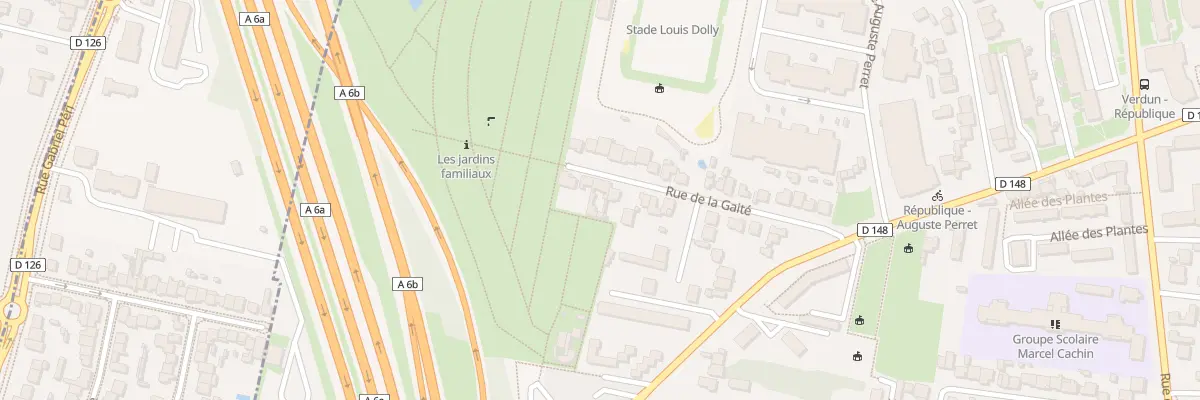 Plan du 29 Rue de la Gaité à Villejuif