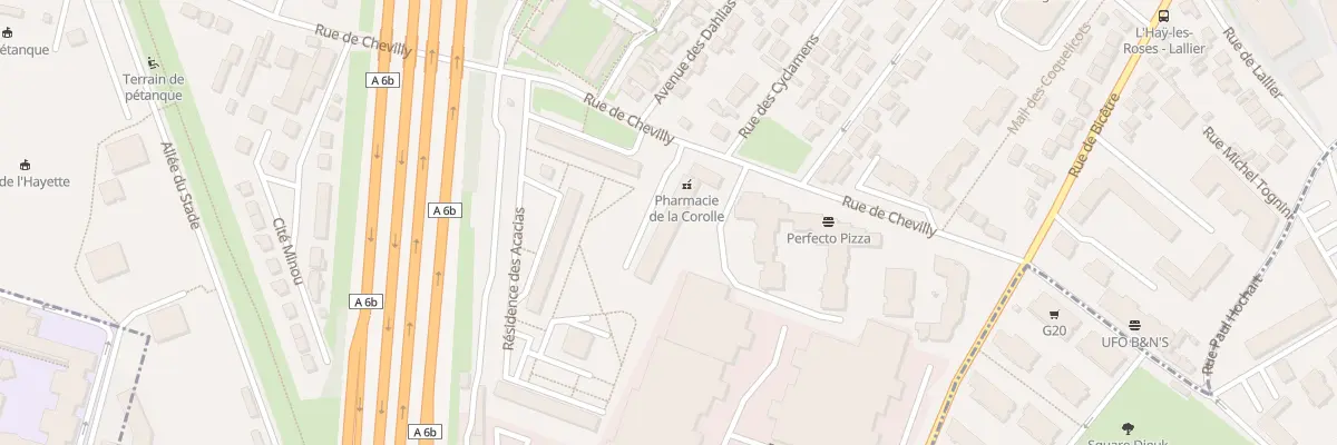 Plan du 114 Rue de Chevilly à L’Haÿ-les-Roses