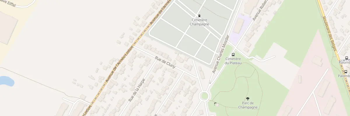 Plan du 10 Rue de Cluny à Savigny-sur-Orge