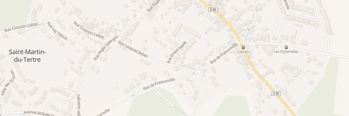 Plan du 8 Rue Ernest Balde à Saint-Martin-du-Tertre