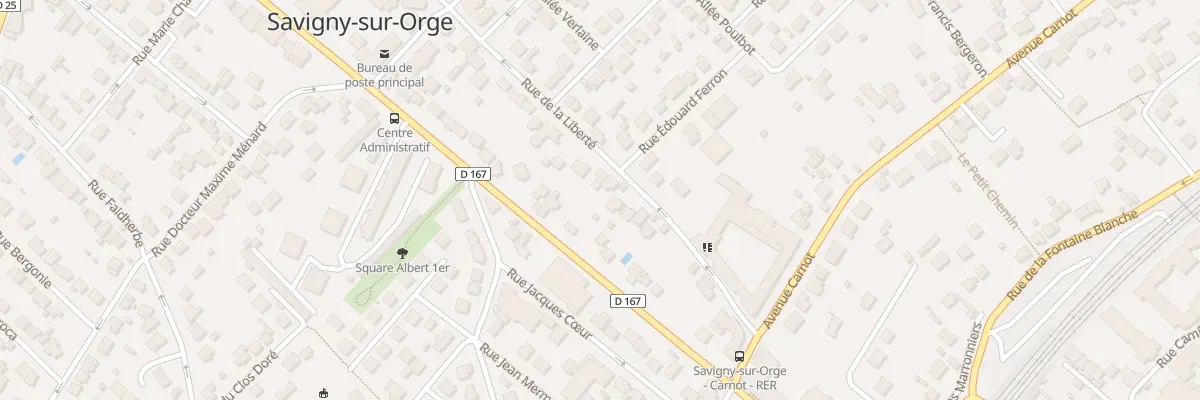 Plan du 17 Rue de la Liberte à Savigny-sur-Orge
