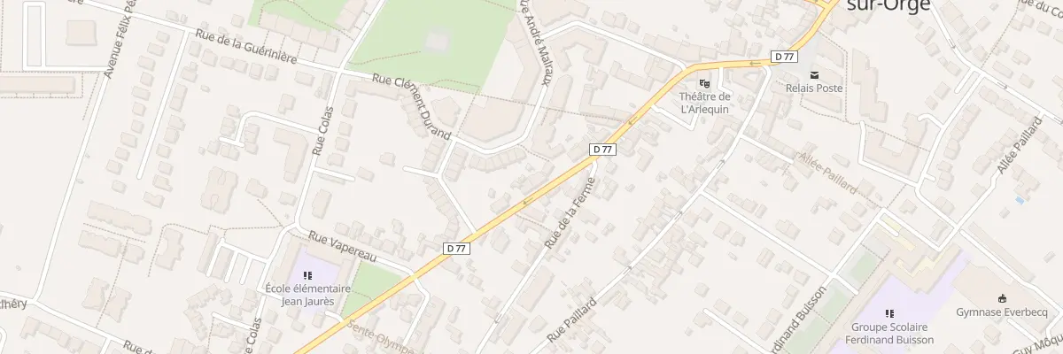 Plan du 62 Rue Jean Raynal à Morsang-sur-Orge