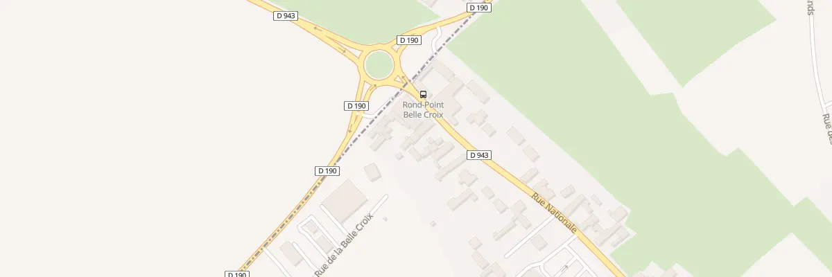 Plan du 6B Rue Nationale à Racquinghem