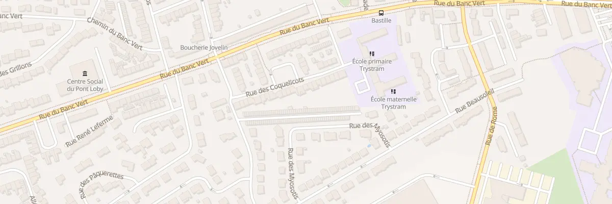 Plan du 26 Rue des Coquelicots à Dunkerque