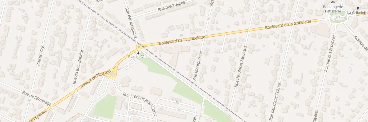 Plan du 10 Bd de la Gribelette à Morsang-sur-Orge