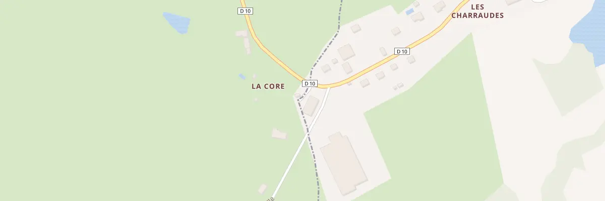 Plan du 2 Les Charraudes à Crocq