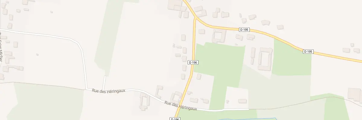 Plan du 96 Rue de Warnes à Roquetoire