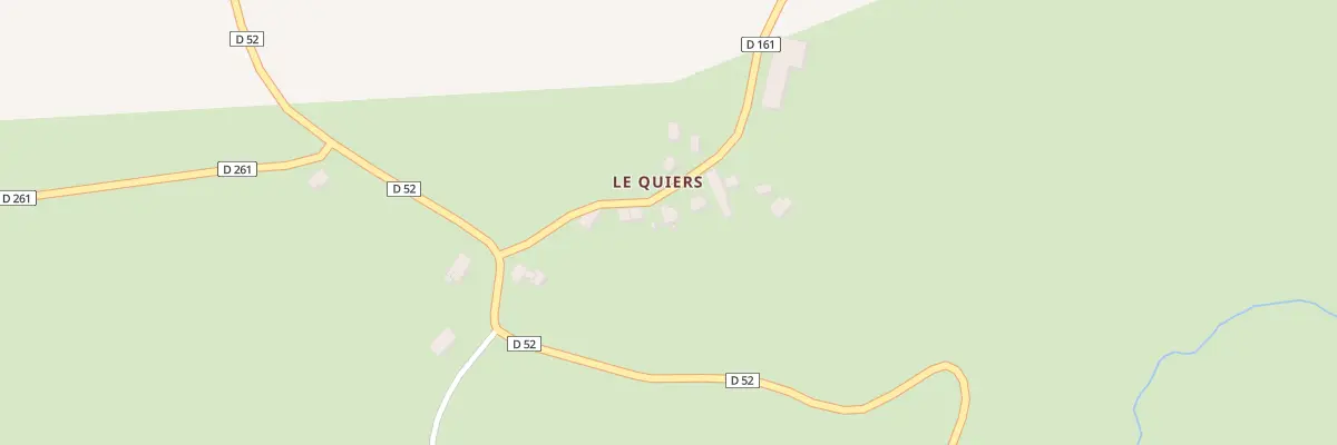 Plan du 5046 Le Quier à Teissières-de-Cornet
