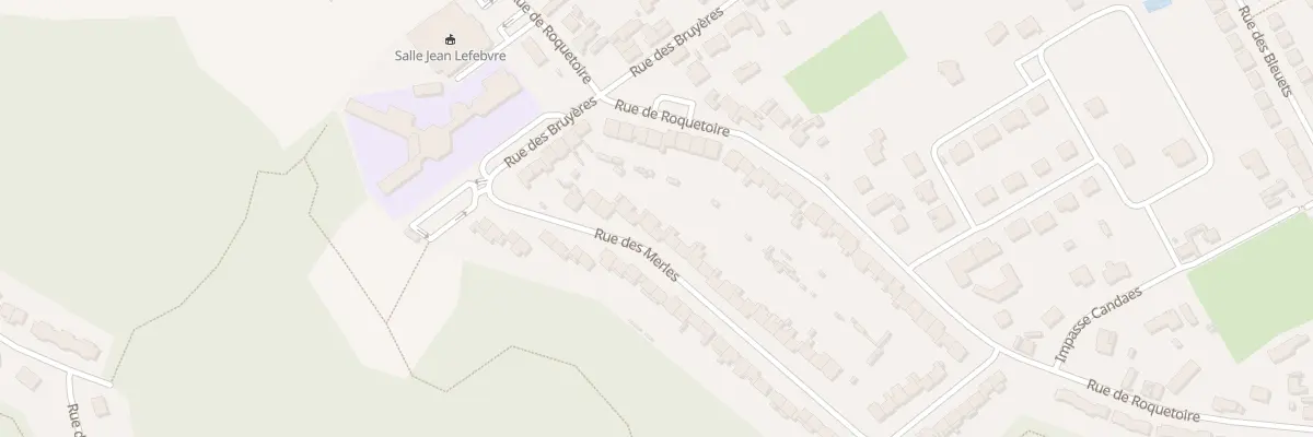 Plan du 11 Rue des Merles à Racquinghem