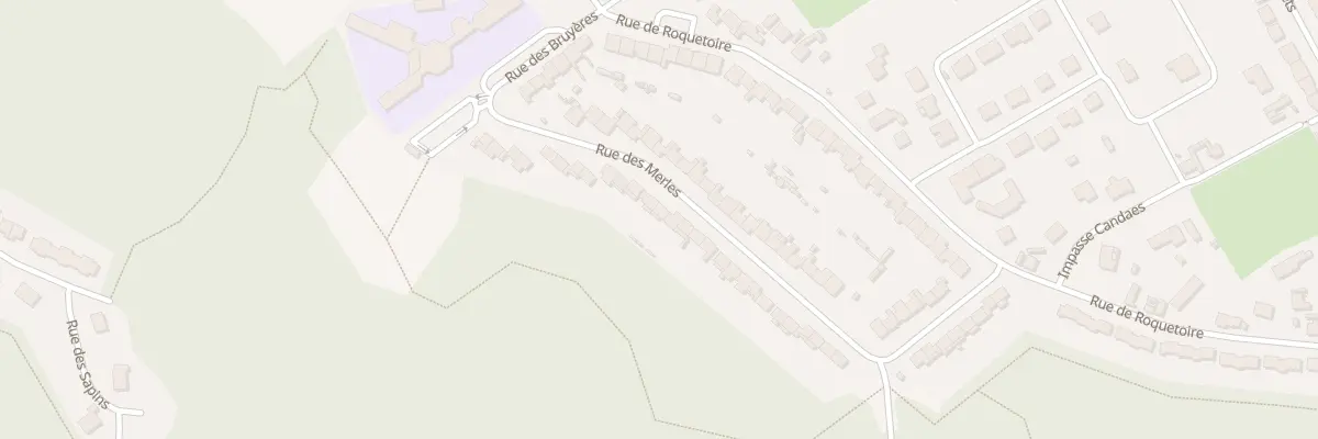 Plan du 28 Rue des Merles à Racquinghem