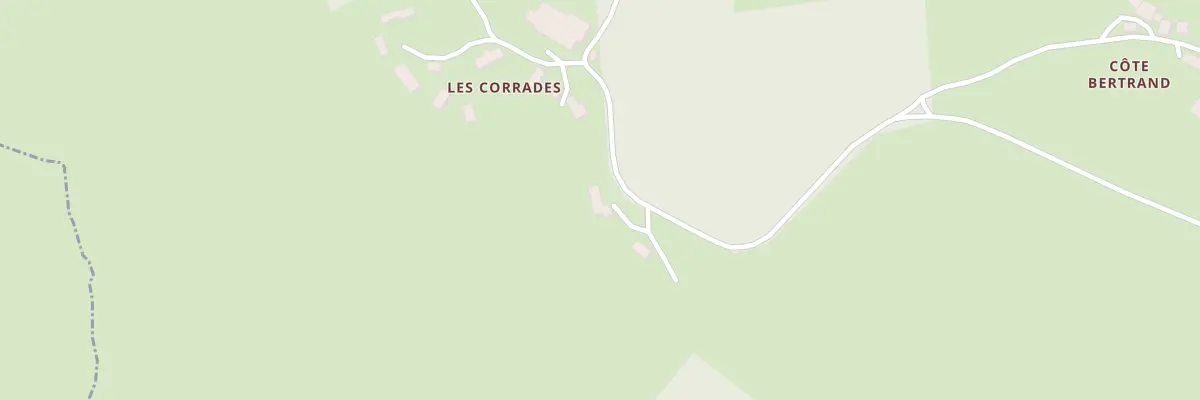 Plan du 5 Les Corrades à Crocq