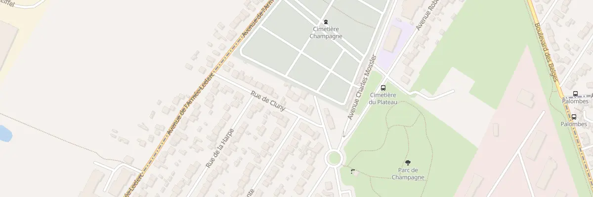 Plan du 6 Rue de Cluny à Savigny-sur-Orge