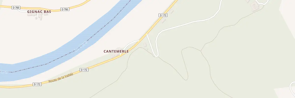 Plan du 2 Che de Pounis à Ambialet