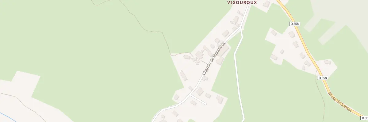 Plan du 5179 Vigouroux à Saint-Mamet-la-Salvetat