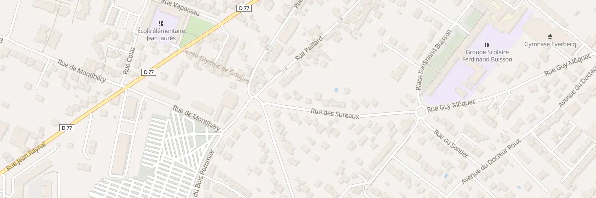 Plan du 5 Rue des Sureaux à Morsang-sur-Orge