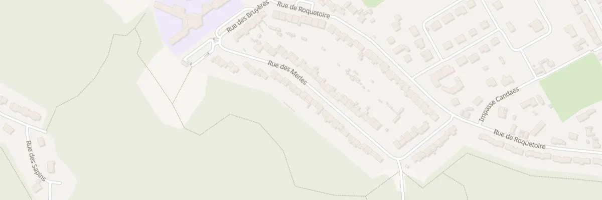 Plan du 30 Rue des Merles à Racquinghem