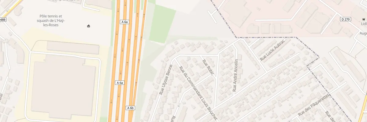Plan du 2 Rue Clotrier à L’Haÿ-les-Roses