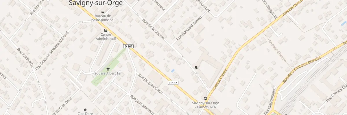 Plan du 13 Rue de la Liberte à Savigny-sur-Orge