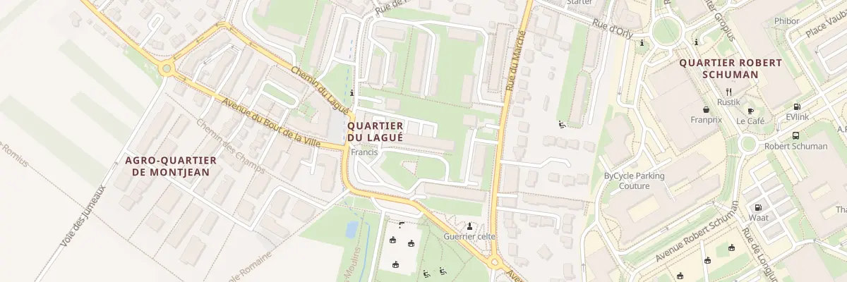 Plan du 2 All Henri III à Rungis