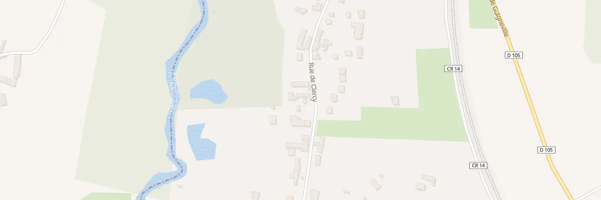 Plan du 36 Rue de Clercy à Guigneville-sur-Essonne