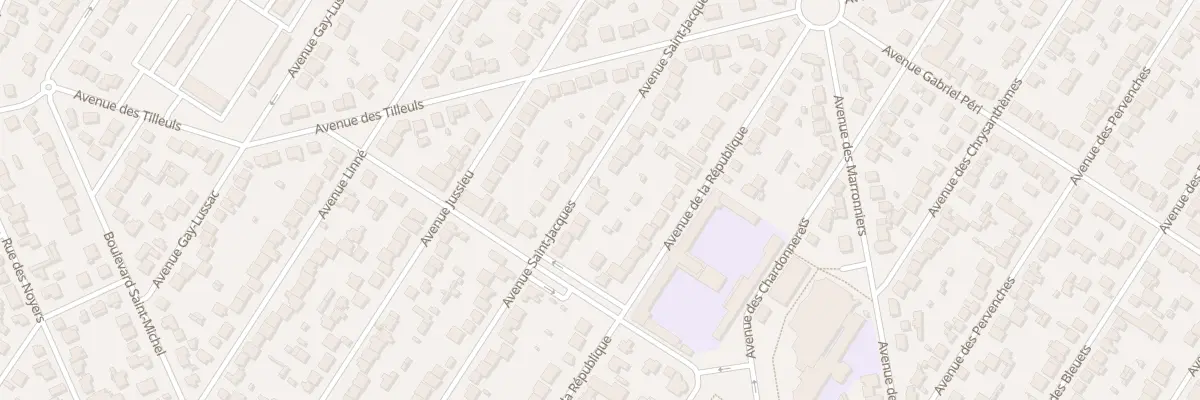 Plan du 64 Av Saint Jacques à Savigny-sur-Orge