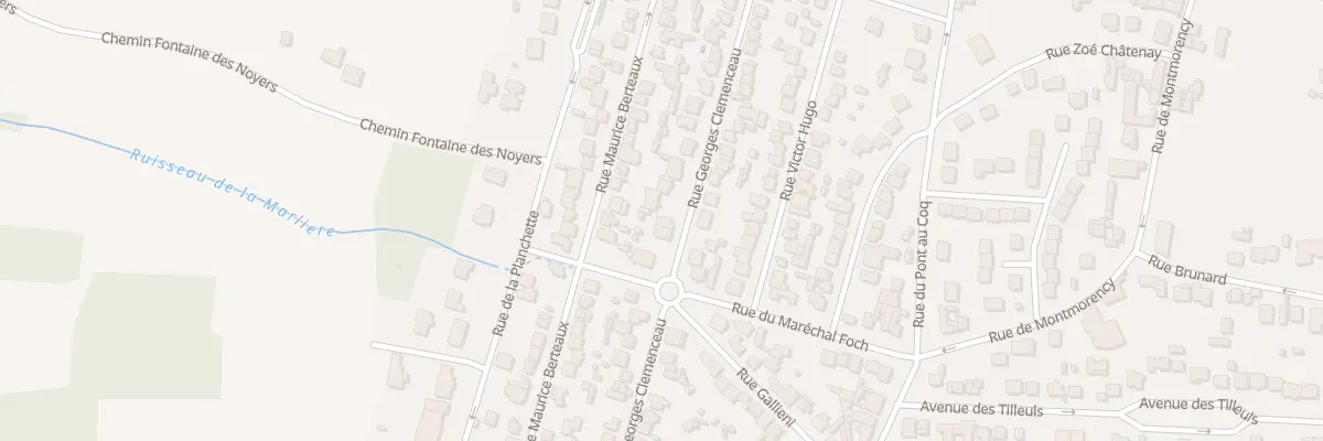 Plan du 27 Rue Georges Clémenceau à Saint-Brice-sous-Forêt