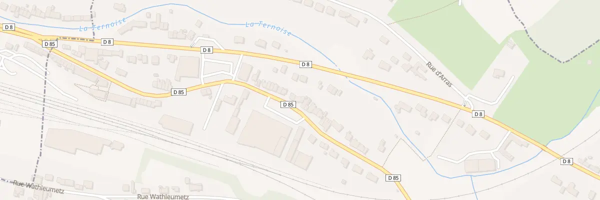 Plan du 43 Rue Faidherbe à Saint-Michel-sur-Ternoise