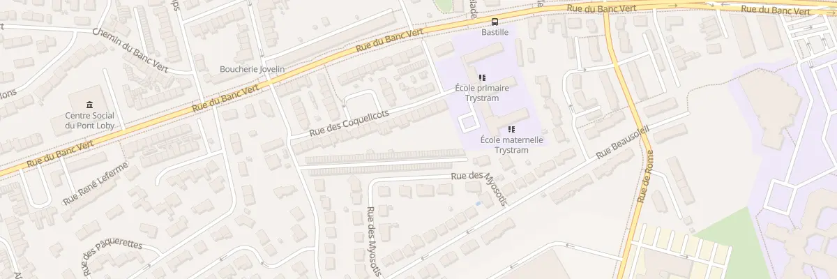 Plan du 34 Rue des Coquelicots à Dunkerque