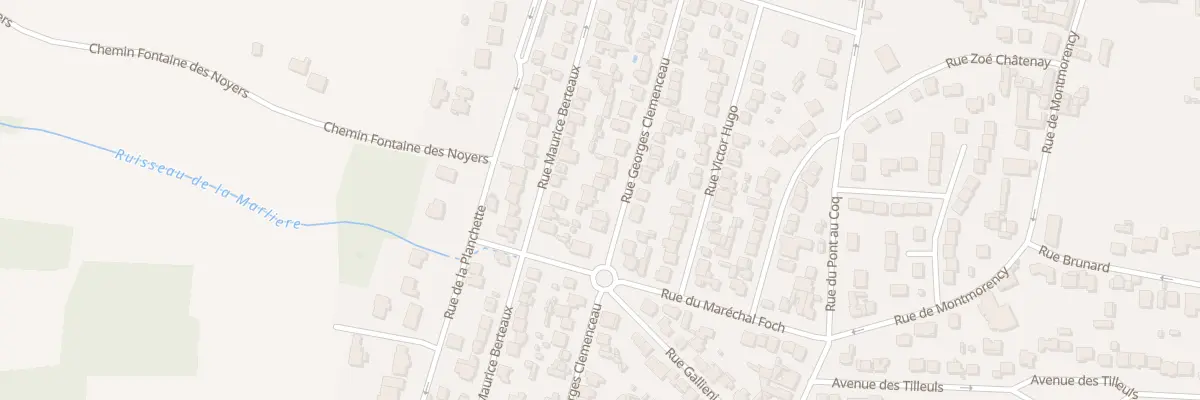 Plan du 29 Rue Georges Clémenceau à Saint-Brice-sous-Forêt