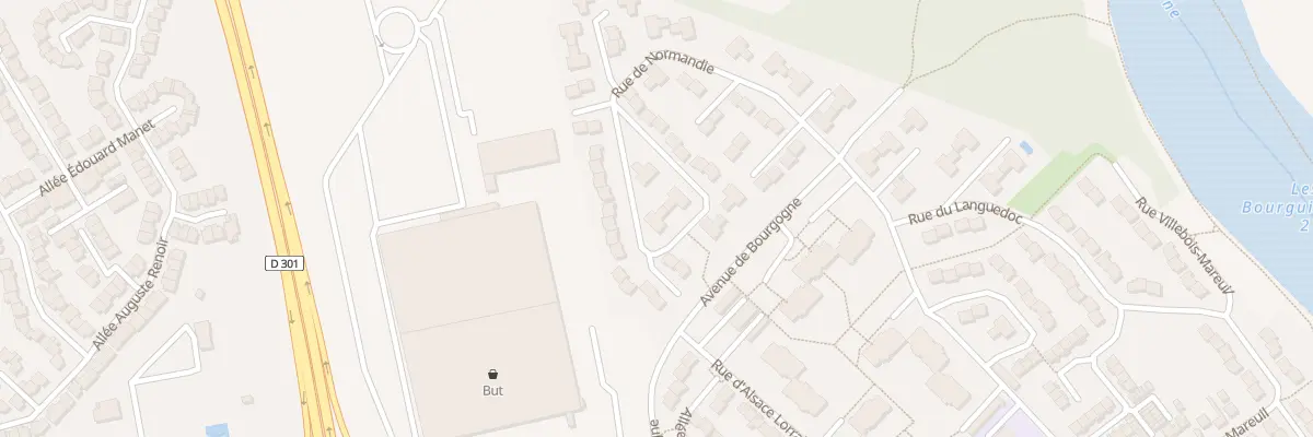 Plan du 9 Rue d’Aquitaine à Ézanville
