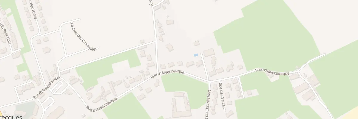 Plan du 33 Rue d’Haverskerque à Wardrecques