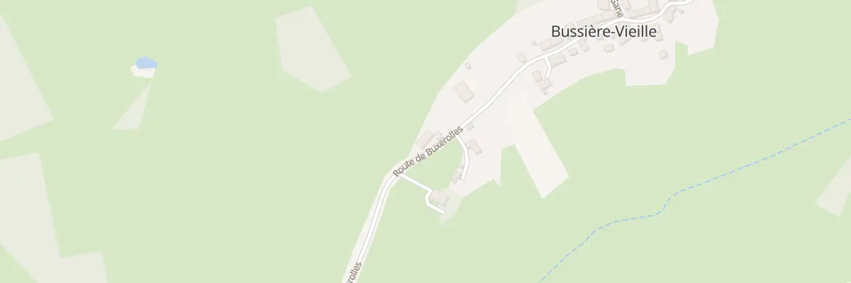 Plan du 1 Bussière Vieille à La Serre-Bussière-Vieille